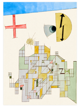 Klee House of the Z Company - Art Print